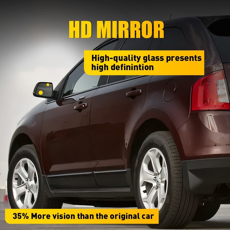 2-20x For 2011-14 Ford Edge Lincoln MKX Mirror Glass Heated Left+Right W/Backing gallery