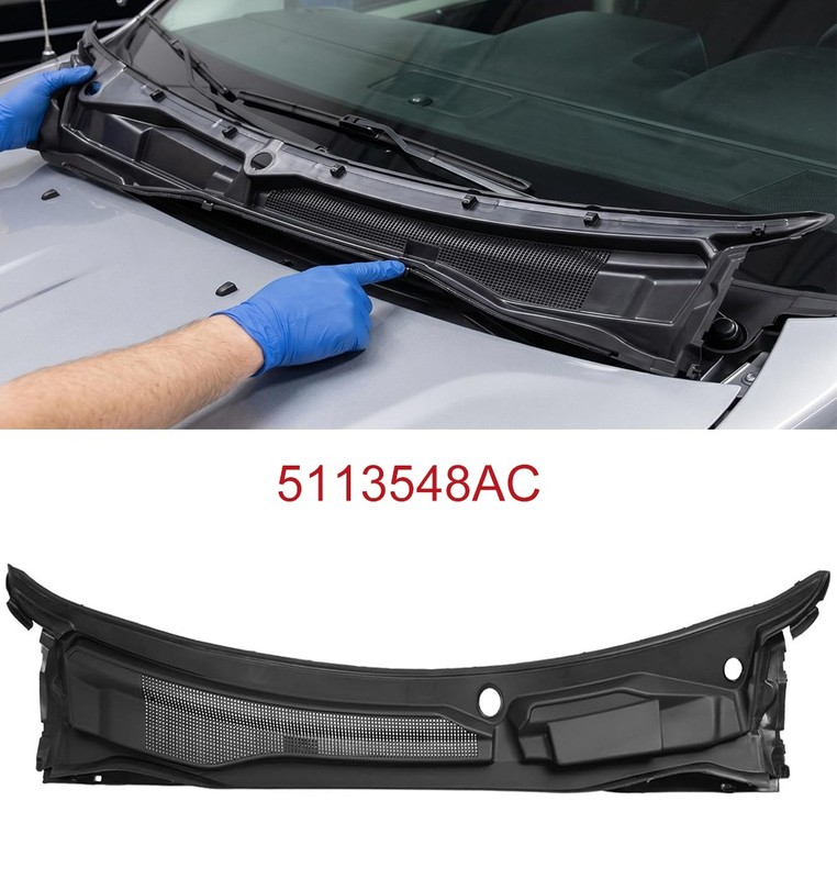 Wiper Cowl Cover For 2008-20 Dodge Grand Caravan Chrysler Town & Country Ram C/V