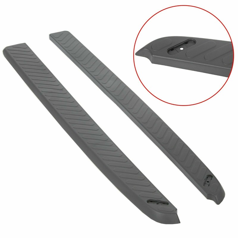 For Honda Ridgeline Crew Cab Improved Bed Rail Cap Molding Side Covers 2006-2014 gallery