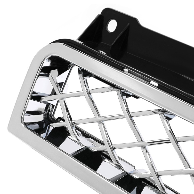 Chrome Grille For Chevy Tahoe/Suburban LTZ 1500 2500 2007-2013 14 Upper Lower gallery