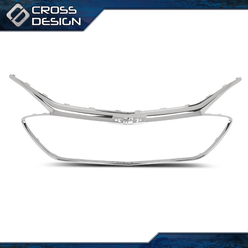 Fit For 19-22 Chevrolet Malibu Chrome Front Grille Trim Middle Frame 84473374