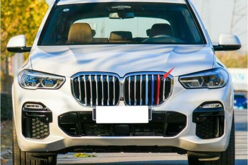 Front Grille Grill Cover Strips Clip Trim For BMW X6 F16 Accessories 2017-2018+