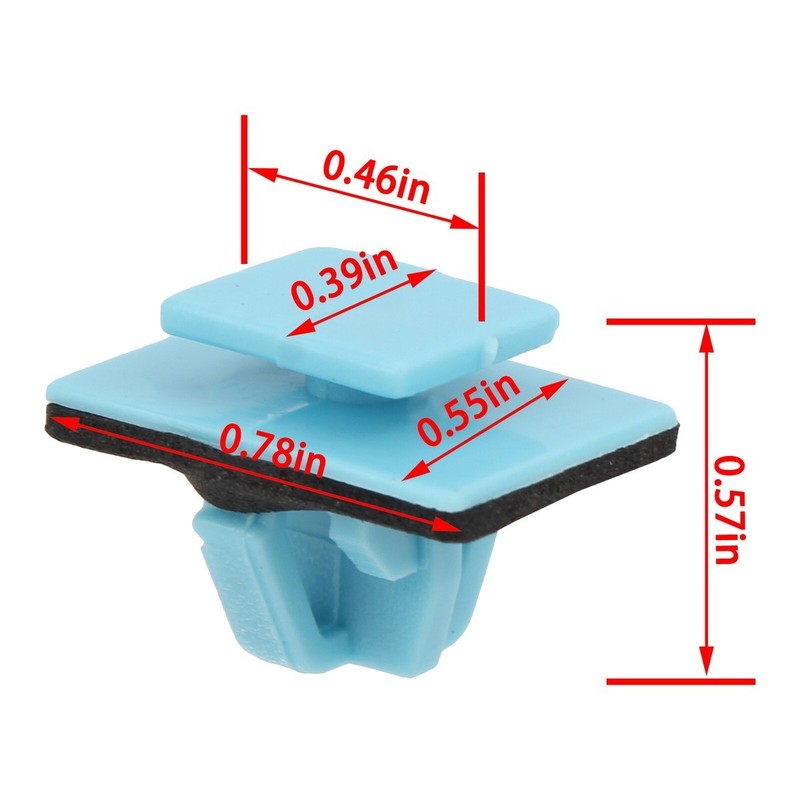 1 PACK Moulding Clips with sealer 87756-1F000 1000 per pack gallery