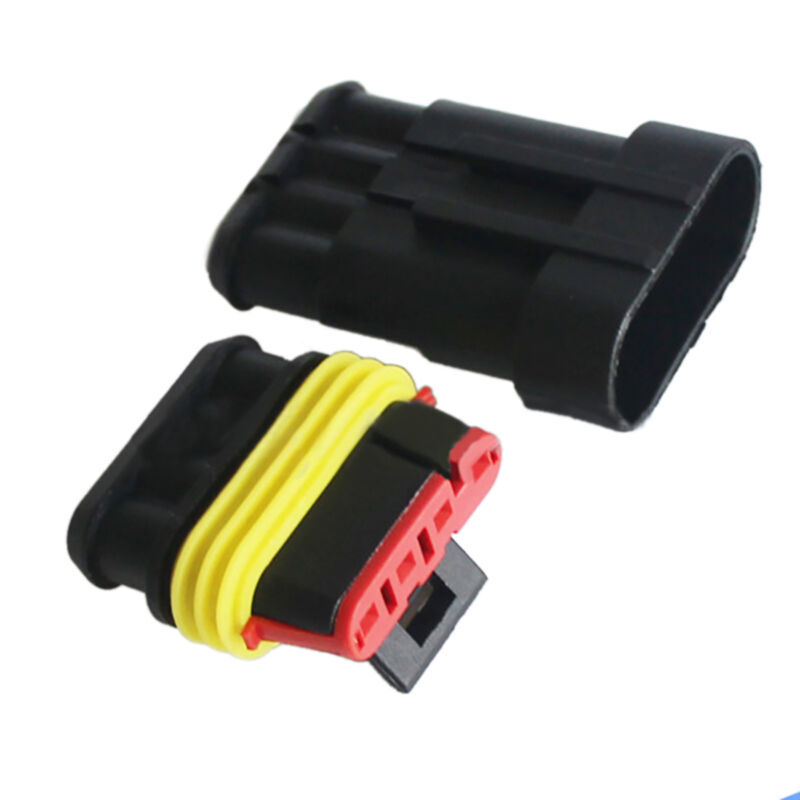 15 Sets 2 3 4 Pins Way Sealed Waterproof Auto Car Electrical Wire Connector Plug gallery