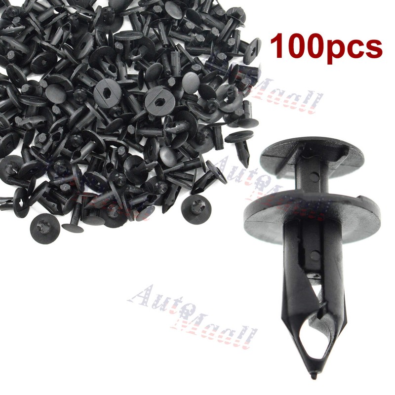 100pcs Retainers Clips for 8E0825267 1039463 4803228 15969147 Renault 7701049271