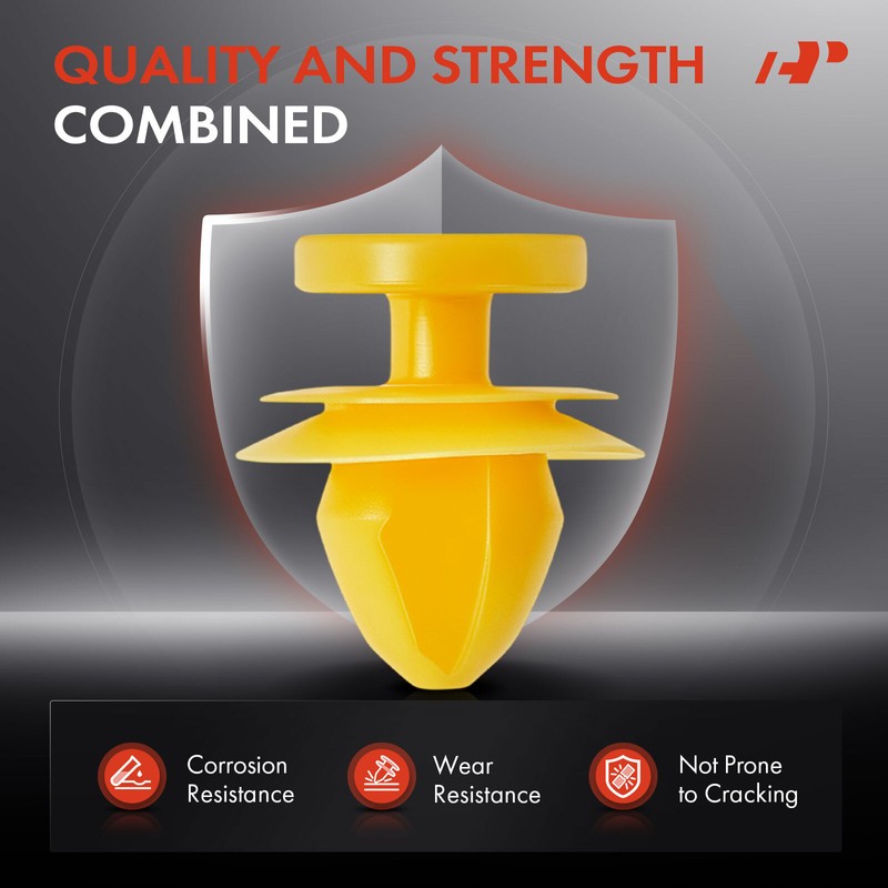 A-Premium 20x 12mm Trim Side Skirt&Sill Rocker Moulding Retainer Clip for Jaguar gallery
