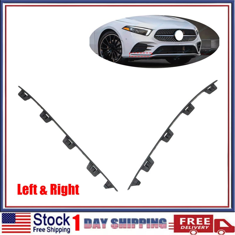 Front Bumper Cover Molding Left+Right Side For Mercedes Benz W177 A220 A35 19-22