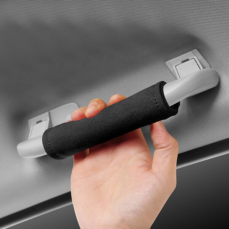 4x Car Door Handle Cover Roof Handrail Armrest Handle Protector Accessories gallery