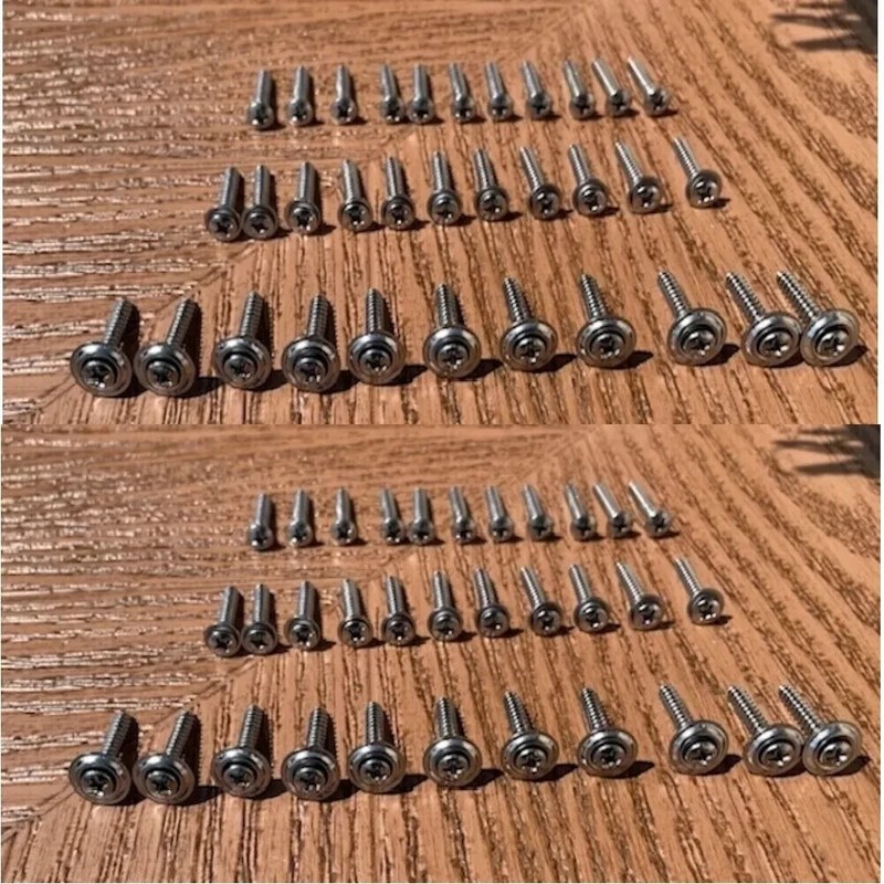68 CHROME INTERIOR SCREW SET! G-BODY CUTLASS GS OLDS 442 CAMARO GS ETC