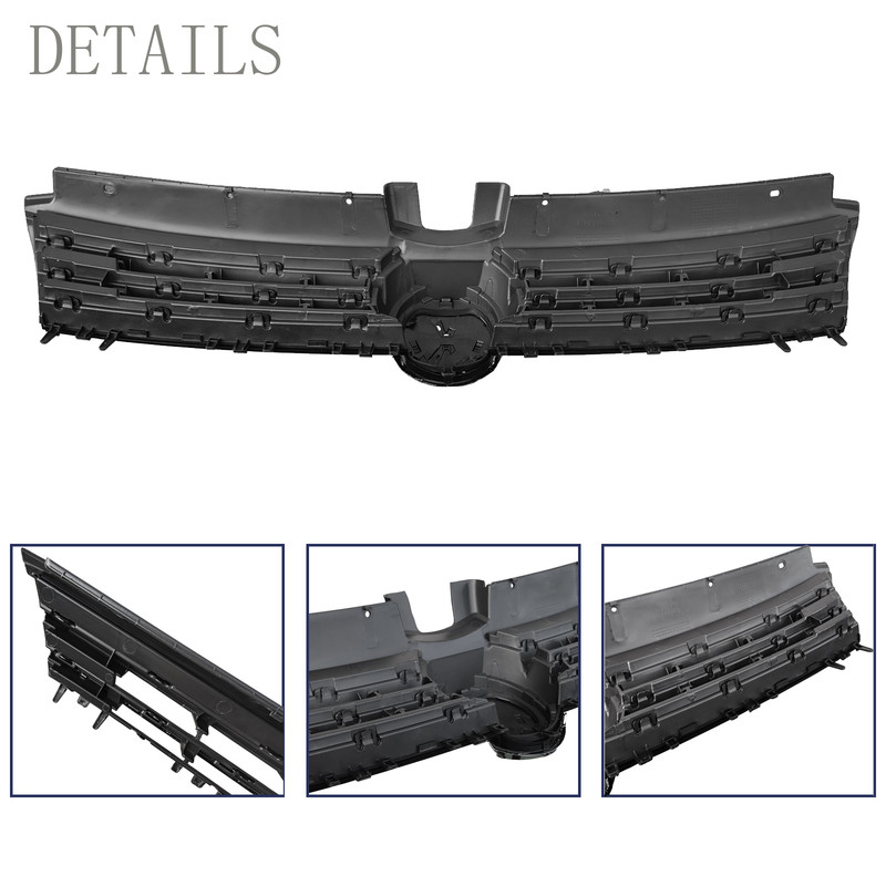 5GM853651ZLL Front Bumper Grille Black For 2015 2016 2017 VW Golf Sportwagen GTI gallery