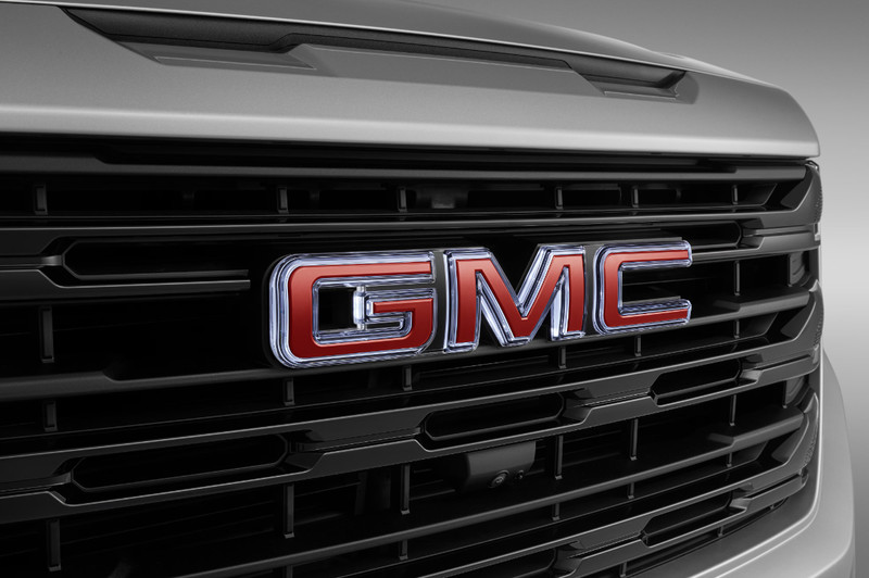 2022-2023 GMC Sierra Front Illuminated Red Emblem GM OEM NEW 86537584 gallery