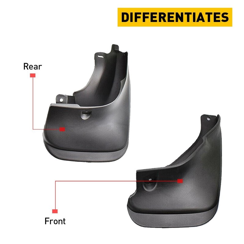 For Toyota Corolla E100 AE100 1993-1997 Sedan 4pcs Splash Guards Mud Flaps LH RH gallery