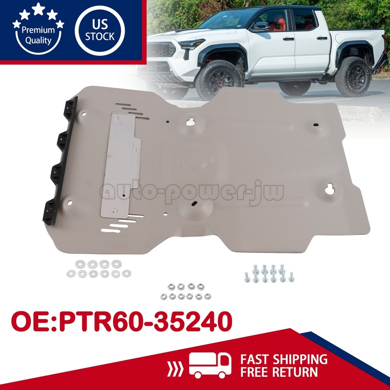 NEW PTR60-35240 For 2024-2025 Toyota Tacoma & 2025 4Runner TRD Skid Plate