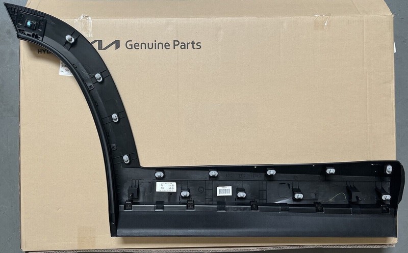 Rear Door Lower Molding 2022-2023-2024 Tucson Left Driver Side Garnish Hyundai gallery