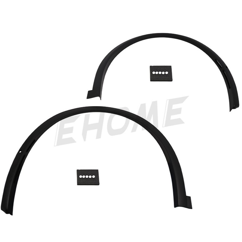 2PCS Left & Right Front Fender Flare Wheel Molding for 2016-2021 Tesla Model X