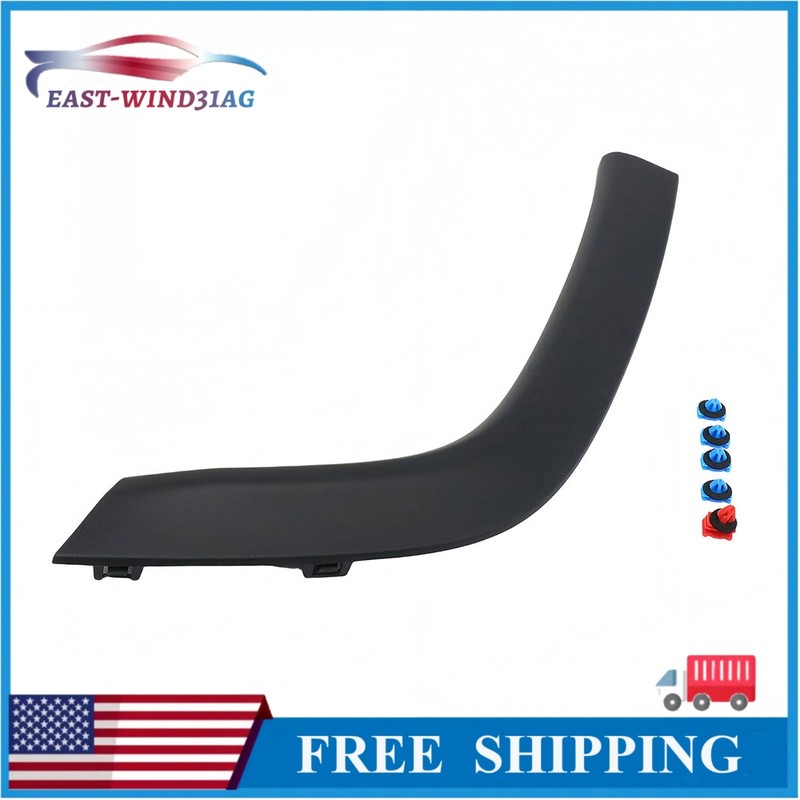 For 2017-2025 Jeep Compass Rear Left Side Wheel Opening Molding Fender Flare gallery