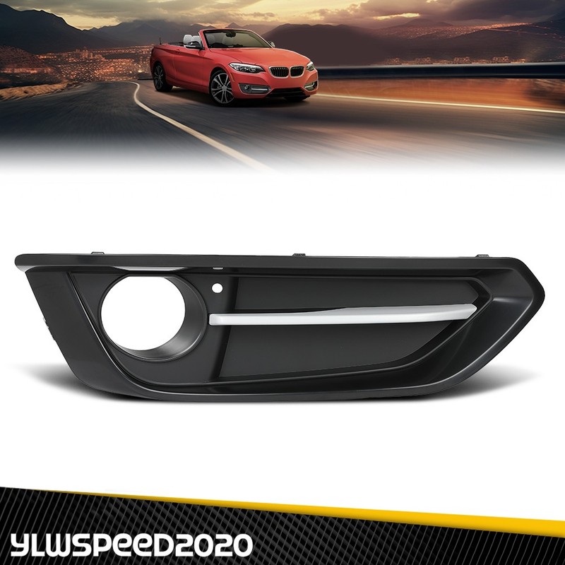 Fog Light Trim Lamp Front Passenger Right Side Fit For 14-20 BMW 228i 230i