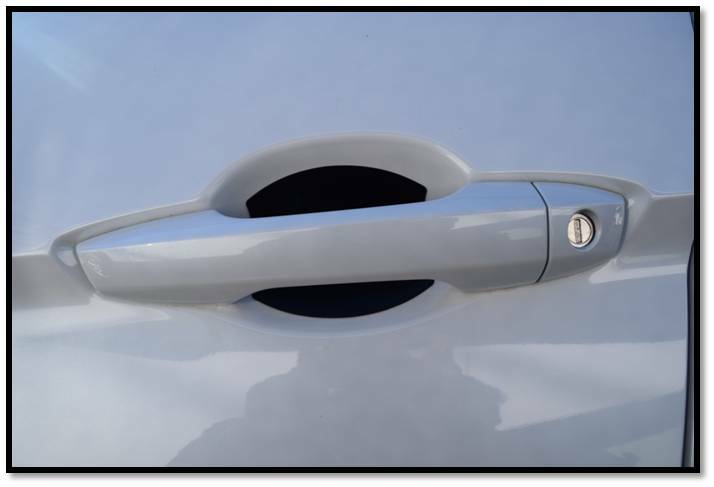 Fits Ford Flat Black Matte Auto Accessory Car Door Handle Scratch Guard 4 Pcs gallery