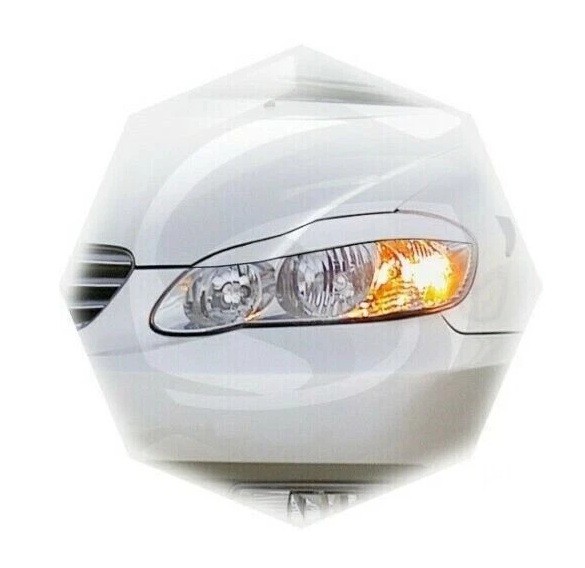 Premium Eyebrows For Toyota Corolla Eyelids Eyeline Eyelash 2003-2007 abs plast gallery