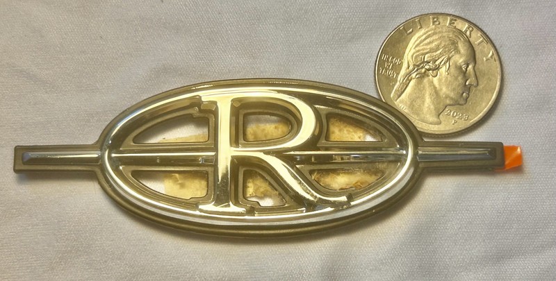 NOS OEM GENUINE GM Buick Riviera Roof Sail Emblem 1979 - 1985 gallery