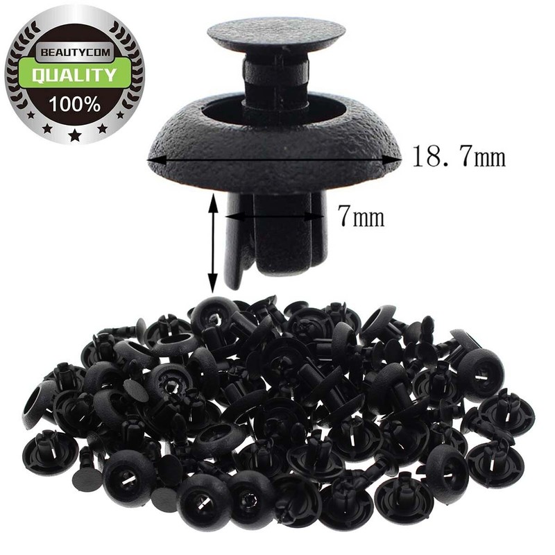 100PCS Engine Cover Clips Grille Bumper Retainer For Lexus Toyota 90467-07211