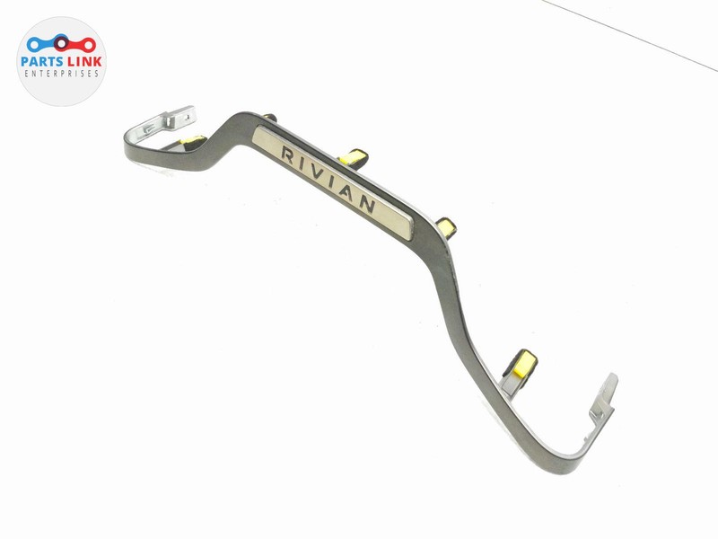 2022-24 RIVIAN R1S R1T FRONT SEAT NAMEPLATE UPPER BEZEL APPLIQUE GARNISH MOLDING