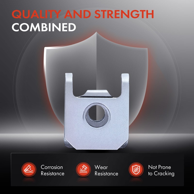50Pcs 9mm Silver Zinc Retainer Clips Metric U-Nut for BMW 1 3 6 Series M3 M4 M6 gallery