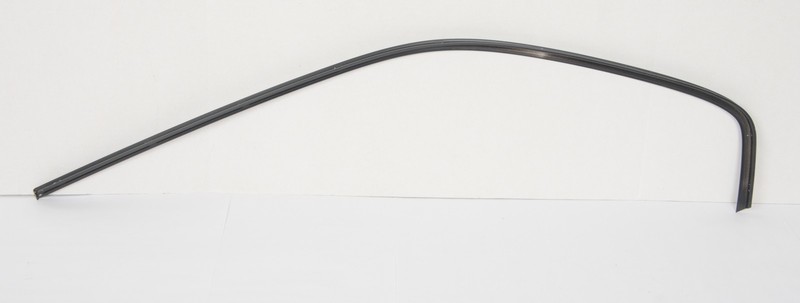 Genuine BMW E38 Door ext trim. Top metal curved strip. Passenger. Rear gallery