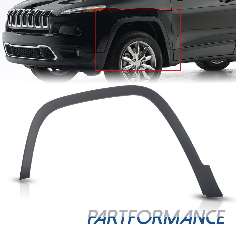 For 2014 2015 2016 2017 2018 Jeep Cherokee Fender Flares Front Driver Side Thin