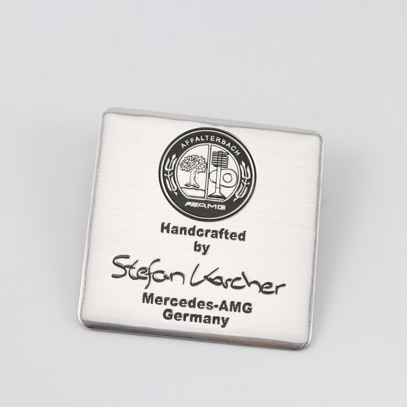 Mercedes-AMG Germany handcrafted Signature of engine designer 65mm X 65mm #1 gallery