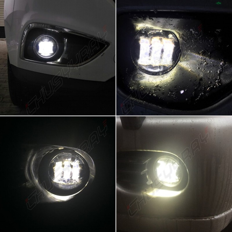 4" Inch LED Halo Fog Light Angel Eyes DRL Lamp For Chrysler PT Cruiser 2006~2010 gallery