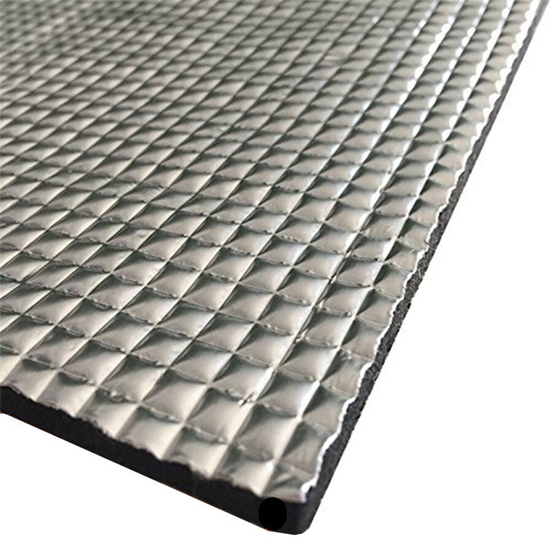 5mm Sound Deadener Car Hood Engine Firewall Heat Shield Noise Insulation Mat