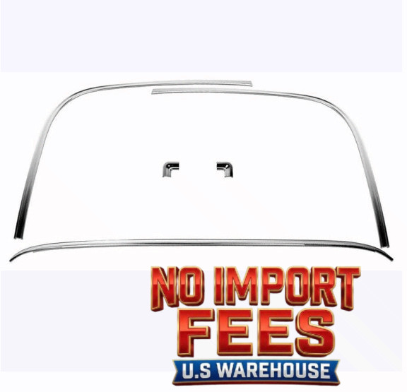 1970 71 72 73 74 Camaro Firebird Rear Window Moldings 5 Pieces Set Dynacorn