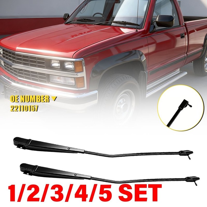 Windshield Wiper Arm Kit For 1988-1994 Chevy GMC Truck Suburban Blazer 1-5SET