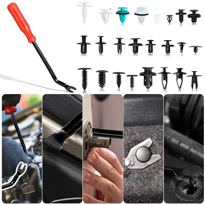 1101Pcs Car Retainer Clips and Auto Fasteners Assortment-32 Most Popular Sizes gallery