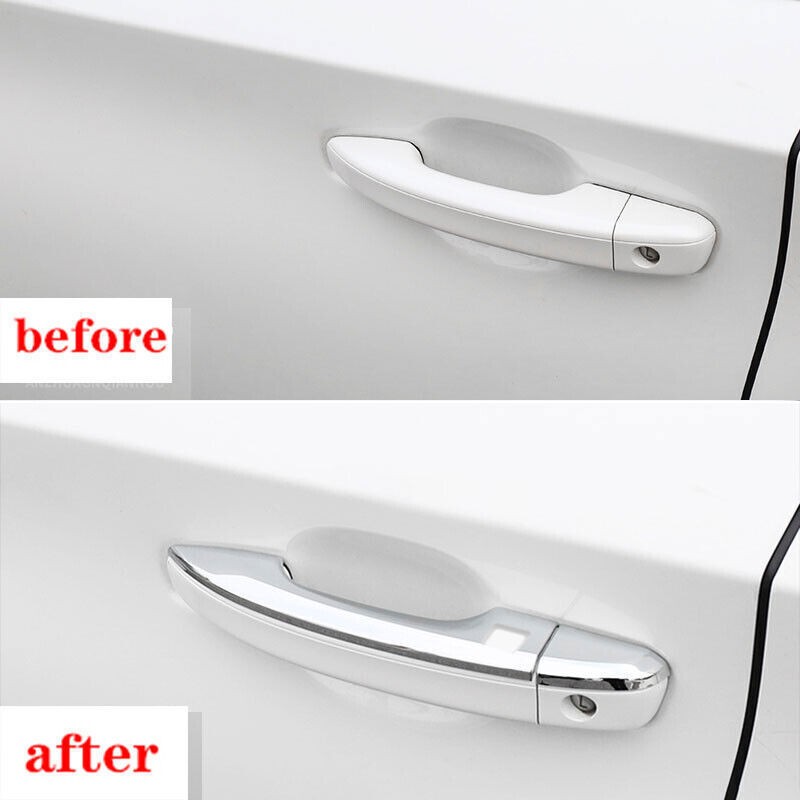 8X Side Smart Door Handle Cover Trim Steel Chrome Fit For Honda Accord 18-2022 gallery