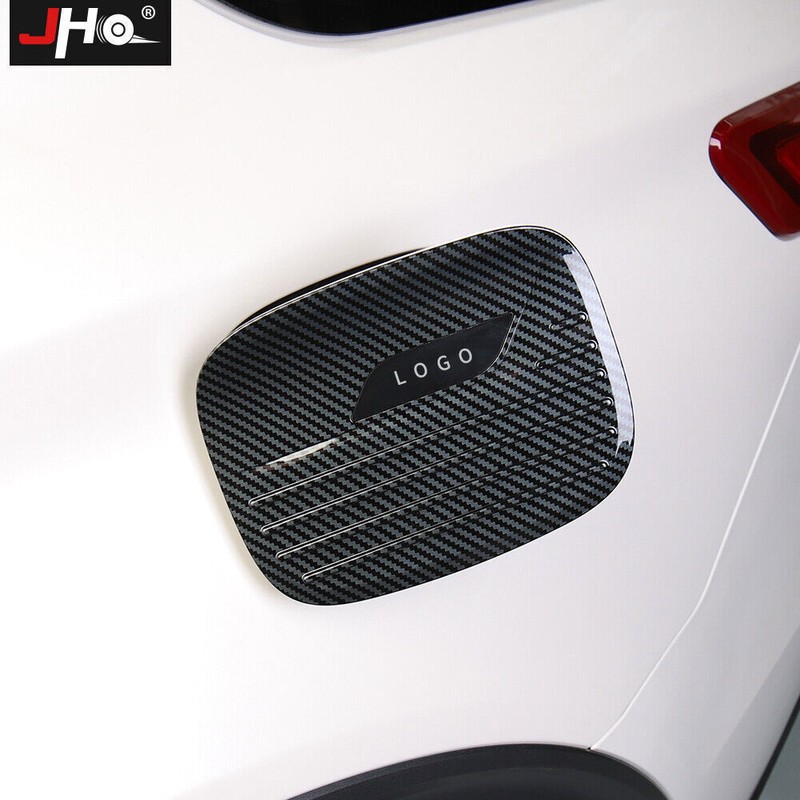 ABS Carbon Fiber Car Body Side Fuel Tank Cap Cover for Ford Explorer 2020 gallery