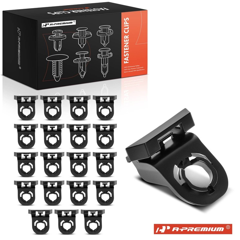 A-Premium 20Pcs 43mm Fasteners Fender Liner Clips for Toyota Camry 18-22 Corolla