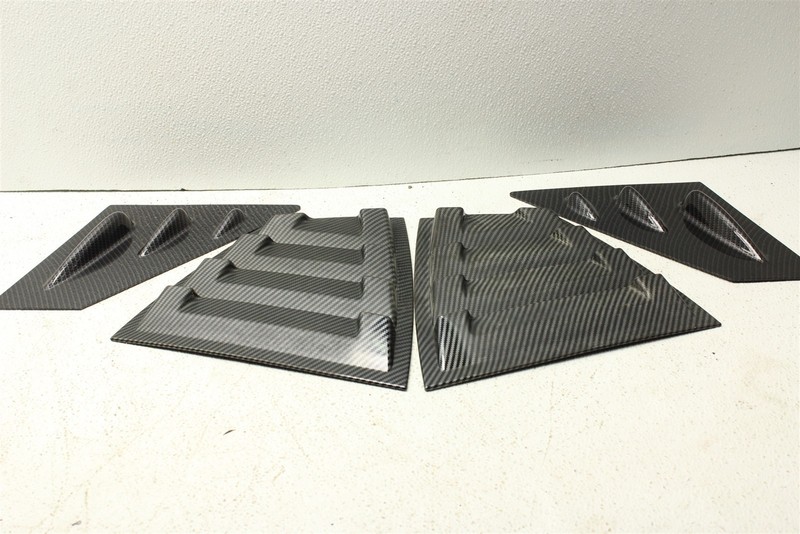 High Flying Rear And Front Window Vent Covers 2016 Subaru WRX STI 15-21