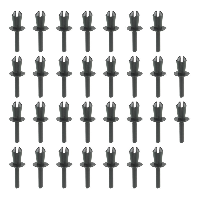30 Fender Liner Rivet Glove Box Exterior Trim Expanding Clip For BMW 51161881149 gallery