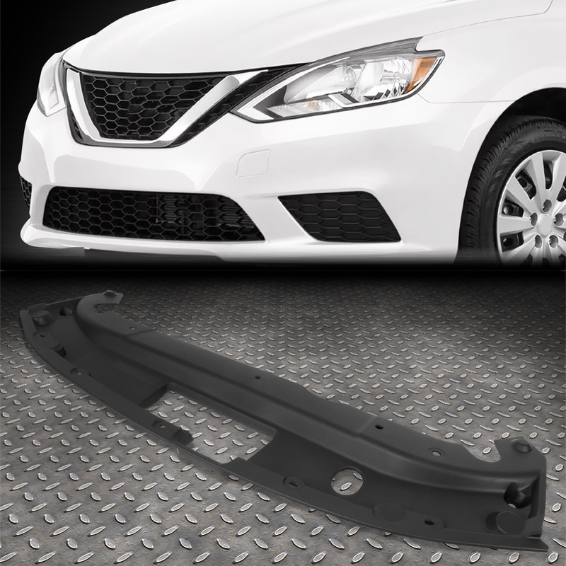 Upper Radiator Grille Support Cover Panel Sight Shield for 16-19 Nissan Sentra