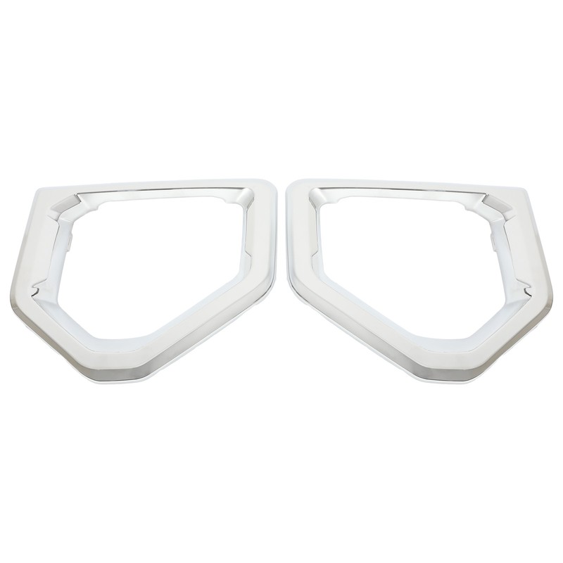 Chrome Front Fog Lamp Bezel Trim Left & Right For GMC Sierra1500 Denali2019-2022