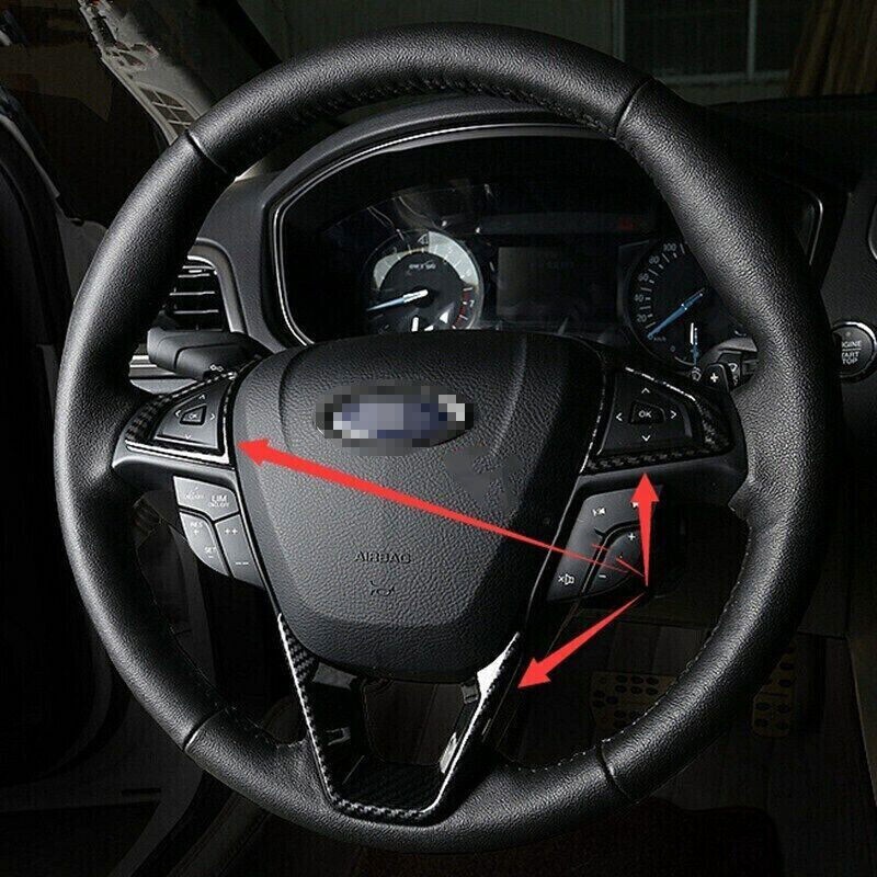 Carbon ABS Interior Kit Cover Car Accessories For Ford Fusion Mondeo 2017-2019 gallery