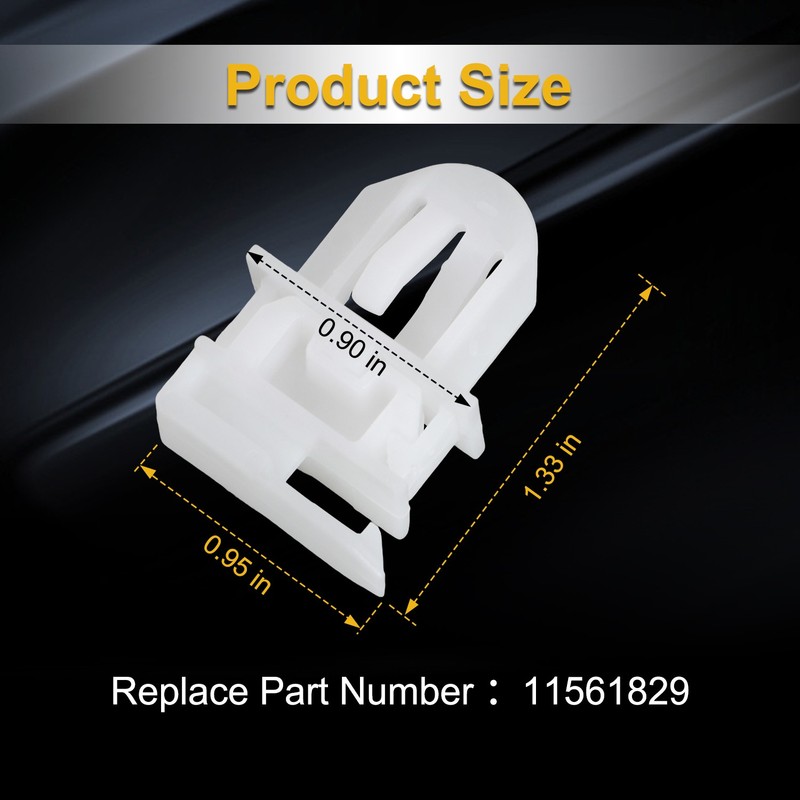 4x Front Grille Plastic Retainer Clip Fastener for 2006-2010 Hummer H3 11561829 gallery