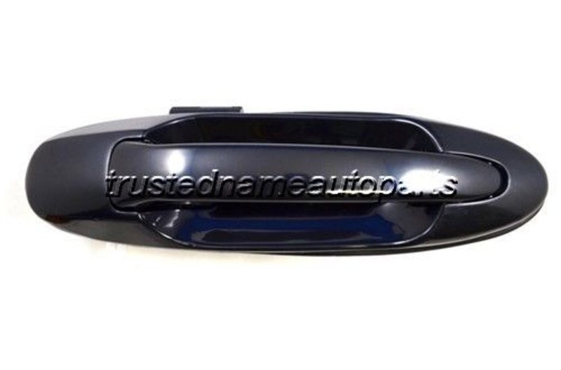 fits 2001 to 2007 Toyota Sequoia Exterior Door Handle Smooth Black Rear Right