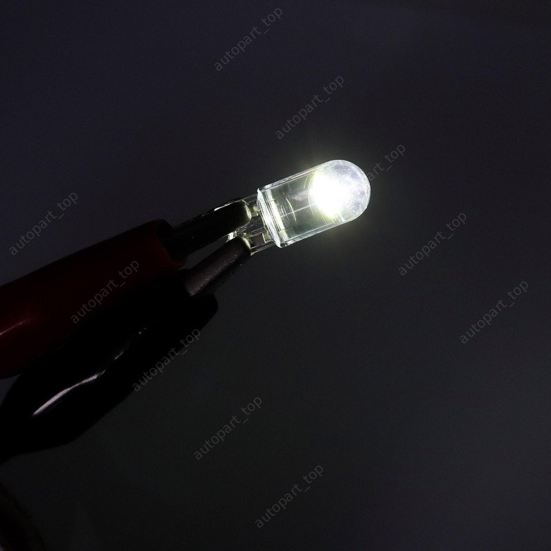20x Super White T10 168 W5W 2825 LED License Plate Interior Light Bulb 6000K US gallery