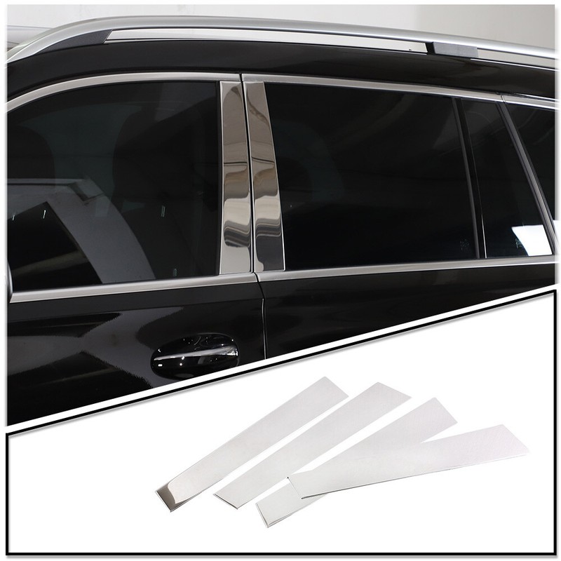 For Benz GLE GLS Class W167 X167 20-22 Door Center Window Pillar Post Trim Alloy gallery