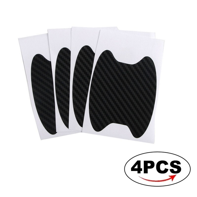 Carbon Fiber Car Door Handle Film Protector Anti-Scratch Sticker Car Accessories gallery