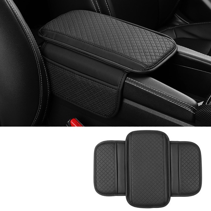 Universal Car Armrest Cover Arm Rest Cushion Auto Center Console Pad Protector