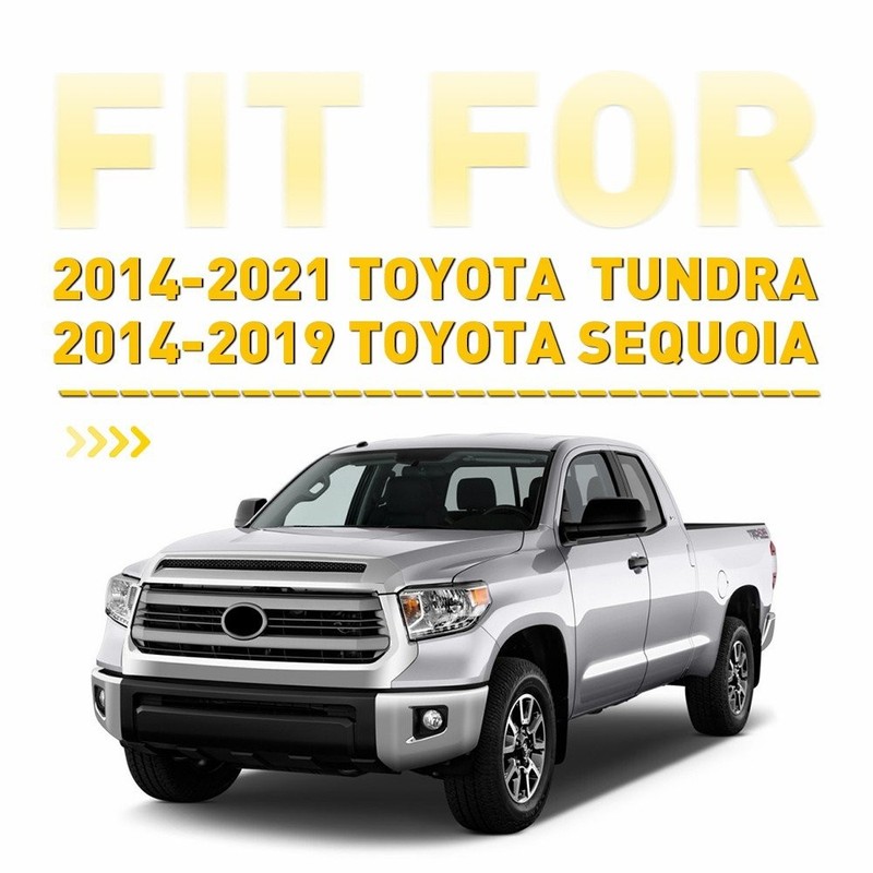 For Toyota Tundra 14-21 Front Windshield Wiper Cowl Side Extension Cover Trim X gallery